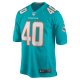 Men's Miami Dolphins Nik Needham Nike Aqua Game Jersey