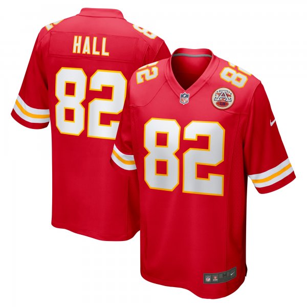 Men's Kansas City Chiefs Dante Hall Nike  Red  Retired Player Game Jersey