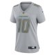 Women's Los Angeles Chargers Justin Herbert Nike Gray Atmosphere Fashion Game Jersey