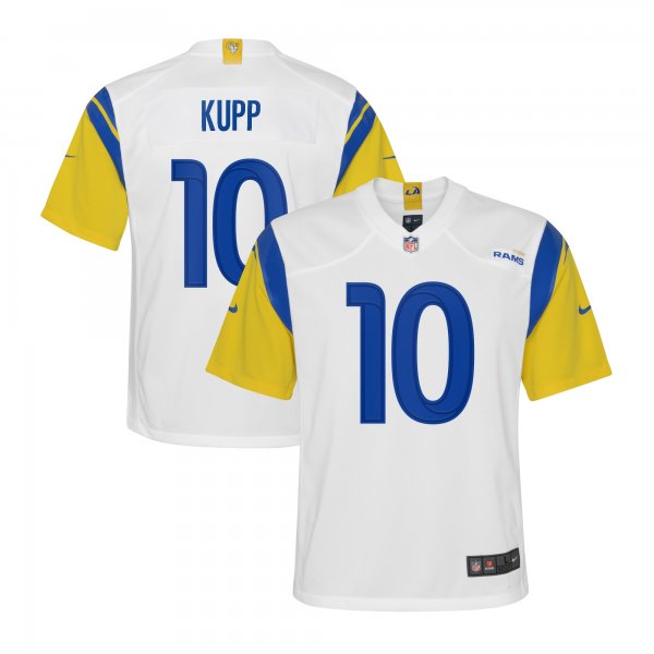 Youth Los Angeles Rams Cooper Kupp Nike White Game Jersey