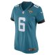 Women's Jacksonville Jaguars Chris Claybrooks Nike Teal Game Player Jersey