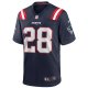 Men's New England Patriots James White Nike Navy Game Player Jersey