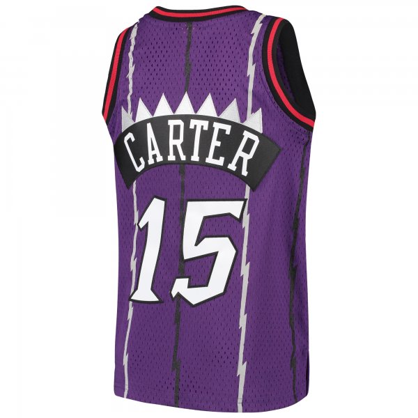 Youth Toronto Raptors Vince Carter Mitchell & Ness Purple 1998/99 Hardwood Classics Swingman Throwback Jersey