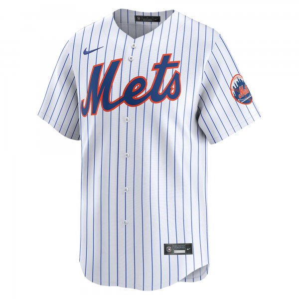 Men's New York Mets Nike White Home Limited Jersey