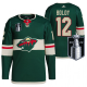 Men's Minnesota Wild #12 Matt Boldy 2022 Stanley Cup Playoffs Green Jersey