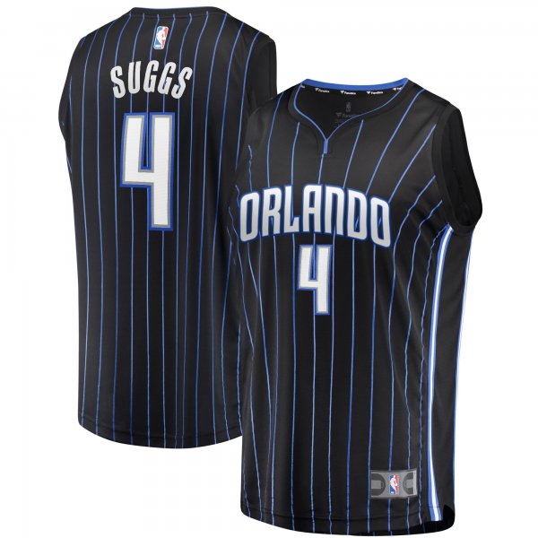 Youth Orlando Magic Jalen Suggs Fanatics Black Fast Break Replica Jersey - Icon Edition