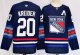 Men's #20 Chris Kreider New York Rangers Dark Blue City Edition Jersey