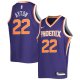 Youth Phoenix Suns Deandre Ayton Nike Purple Swingman Jersey - Icon Edition