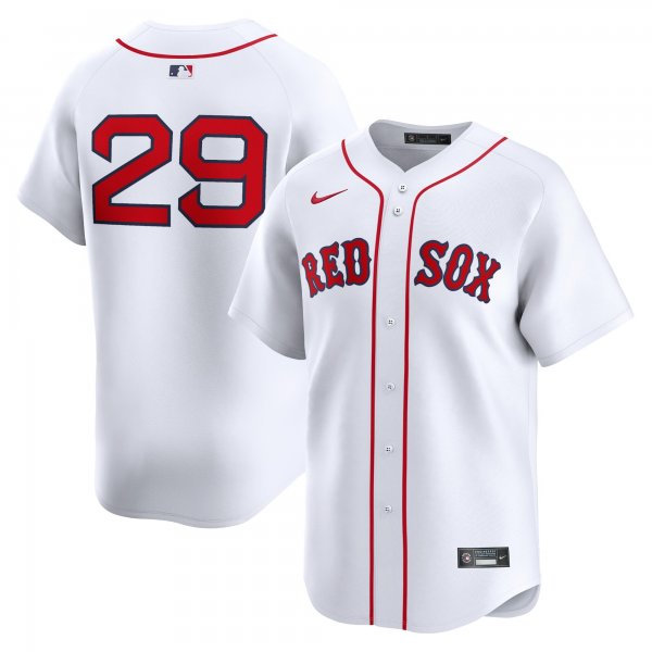 Men's Boston Red Sox #29 Bobby Dalbec Nike White Home Limited Player Jersey