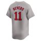 Men's Boston Red Sox Rafael Devers Nike Gray Away Limited Player Jersey