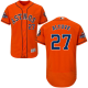 Houston Astros #27 Jose Altuve Orange Flexbase Collection 2017 World Series Champions Stitched MLB Jersey