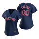 Women's Boston Red Sox Custom Nike Navy 2020 Alternate Jersey