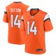 Men's Denver Broncos Courtland Sutton Nike Orange Game Jersey