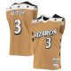 Men's Washington Wizards Caron Butler Mitchell & Ness Gold 2001/02 Hardwood Classics Swingman Jersey