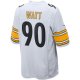 Youth Pittsburgh Steelers T.J. Watt Nike White Game Jersey