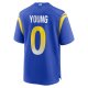 Men's Los Angeles Rams Byron Young Nike Royal Home Game Jersey