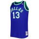 Men's Dallas Mavericks Steve Nash Mitchell & Ness Blue Big & Tall Hardwood Classics 1998/99 Swingman Jersey