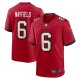 Men's Tampa Bay Buccaneers Baker Mayfield Nike Red Team Game Jersey