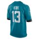 Men's Jacksonville Jaguars Christian Kirk Nike Teal Game Jersey