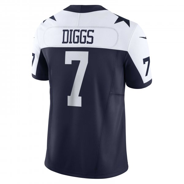 Men's Dallas Cowboys Trevon Diggs Nike Navy Vapor F.U.S.E. Limited Jersey