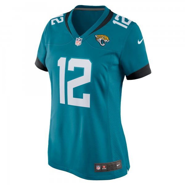 Women's Jacksonville Jaguars Nathan Rourke Nike  Teal Team Game Jersey