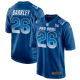 Men's Nike NFC New York Giants #26 Saquon Barkley Royal 2019 Pro Bowl Game Jersey