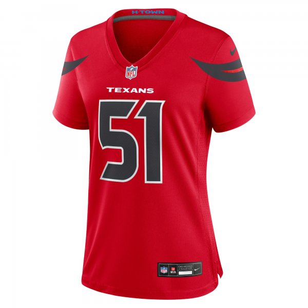 Women's Houston Texans Will Anderson Jr. Nike Red Alternate Game Jersey