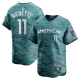 Men's American League #11 Bo Bichette Nike Teal 2023 MLB All-Star Game Cool Base Jersey