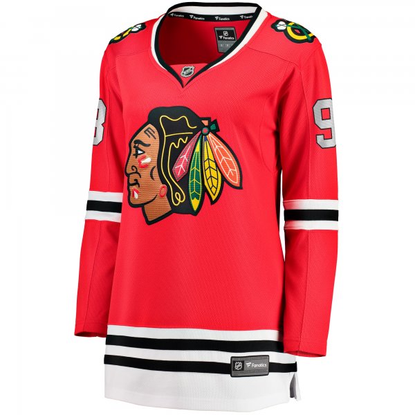 Women's Chicago Blackhawks Connor Bedard Fanatics Red Home Breakaway Player Jersey