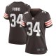 Women's Cleveland Browns Jerome Ford Nike Brown Game Player Jersey