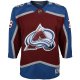 Youth Colorado Avalanche Nathan MacKinnon Burgundy Premier Player Jersey