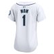 Women's Seattle Mariners Nike White #1 Mom Home Limited Jersey