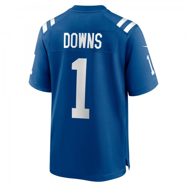 Men's Indianapolis Colts Josh Downs Nike  Royal Team Game Jersey