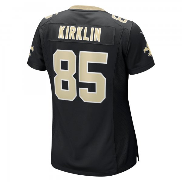 Women's New Orleans Saints Jontre Kirklin Nike  Black Team Game Jersey