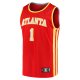 Youth Atlanta Hawks Jalen Johnson Fanatics Red Fast Break Replica Jersey - Icon Edition