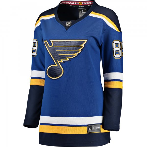 Women's St. Louis Blues Pavel Buchnevich Fanatics Blue Home Breakaway Player Jersey