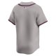 Men's Atlanta Braves  Nike Gray Away Limited Jersey