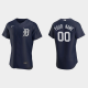 Men's Detroit Tigers Navy MLB 2020 Alternate Custom Jersey