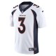 Men's Denver Broncos Russell Wilson Nike White Team Vapor Limited Jersey