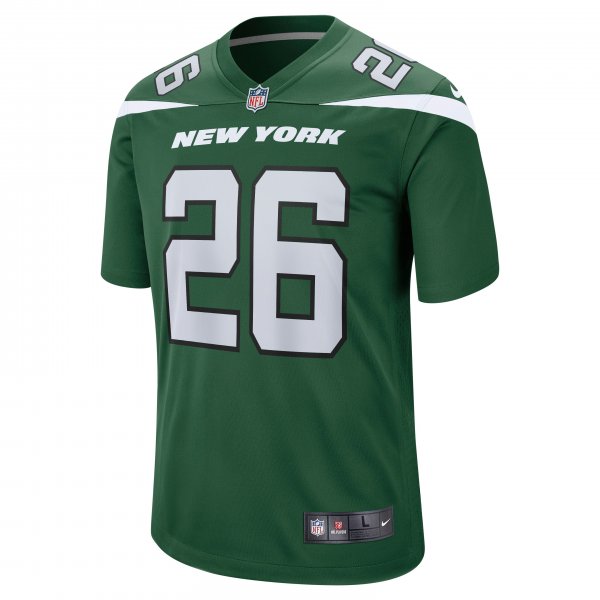 Men's New York Jets Brandin Echols Nike Gotham Green Game Jersey