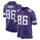 Men's Minnesota Vikings Johnny Mundt Nike Purple Game Player Jersey