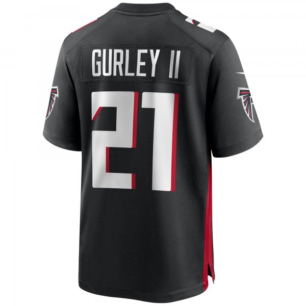 Men's Atlanta Falcons Todd Gurley II Nike Black Game Player Jersey