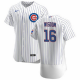 Youth Chicago Cubs #16 Patrick Wisdom Nike Home Jersey