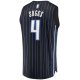 Men's Orlando Magic Jalen Suggs Fanatics Black Fast Break Replica Jersey - Icon Edition