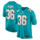 Men's Miami Dolphins Jamal Perry Nike Aqua Home Game Player Jersey