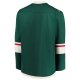 Youth Minnesota Wild Fanatics Green Home Replica Blank Jersey