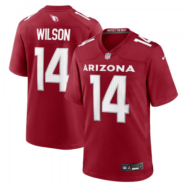 Men's Arizona Cardinals Michael Wilson Nike  Cardinal Team Game Jersey