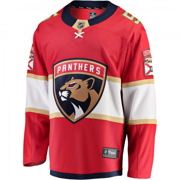 Men's Florida Panthers Aaron Ekblad Fanatics Red Home Team Breakaway Player Jersey