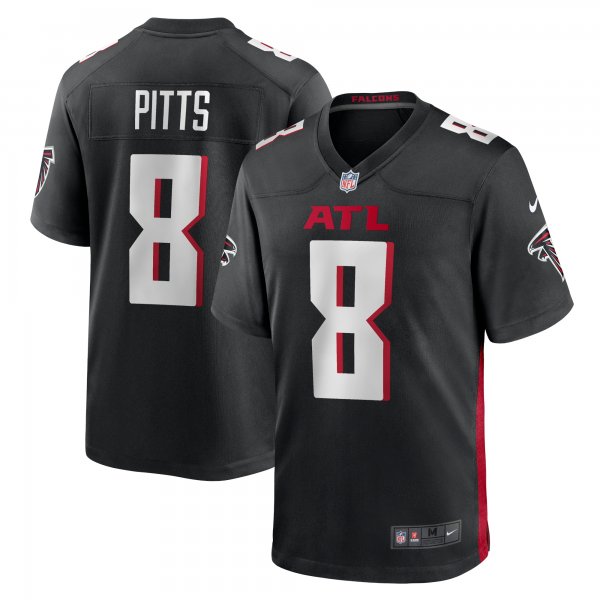 Youth Atlanta Falcons Kyle Pitts Nike Black Game Jersey