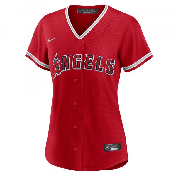 Women's Los Angeles Angels Nike Red Alternate Replica Team Jersey